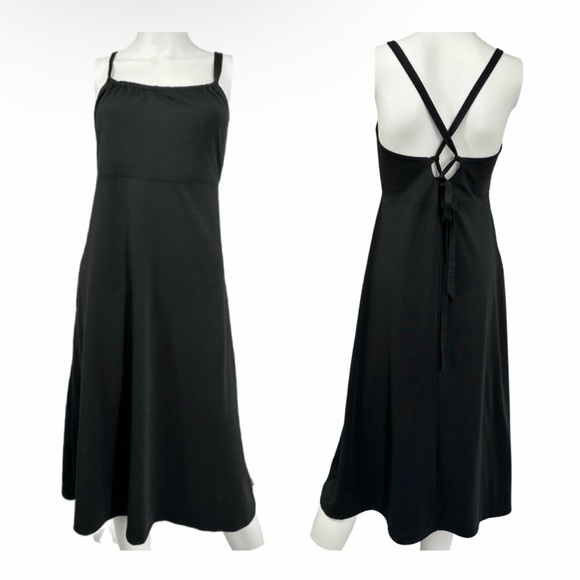 Northface Cross Back Empire Waist Midi Dress - Picture 1 of 5